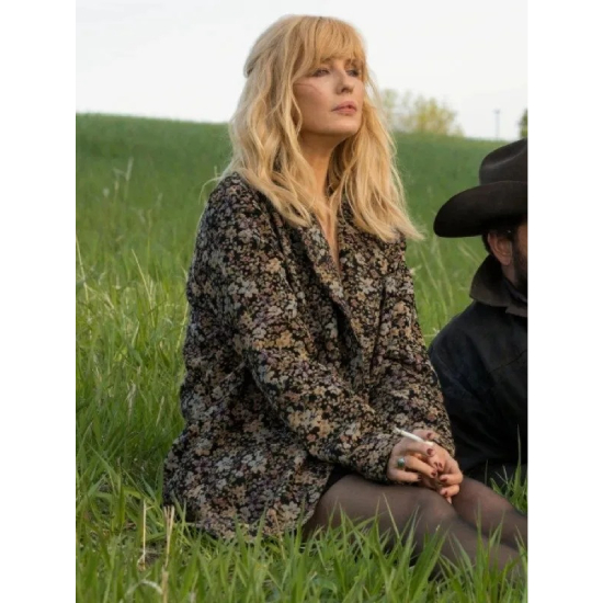 Beth Dutton Yellowstone Floral Coat