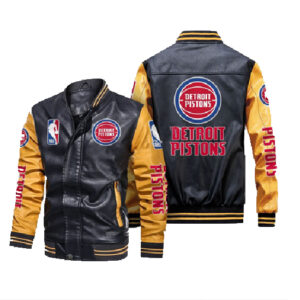 Detroit Pistons 2de0904 Leather Jacket