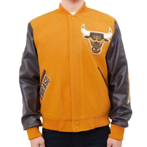 NBA Pro Standard Chicago Bulls Letterman Varsity Jacket