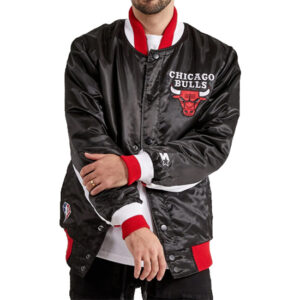 NBA Starter Chicago Bulls Letterman Varsity Jacket