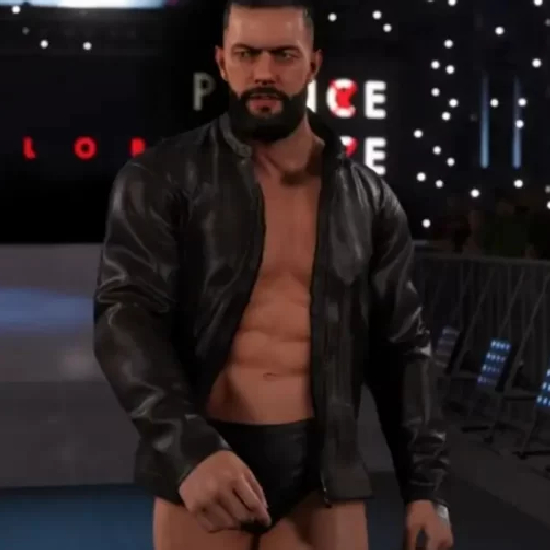 WWE Wrestlemania 38 Finn Bálor Leather Jacket