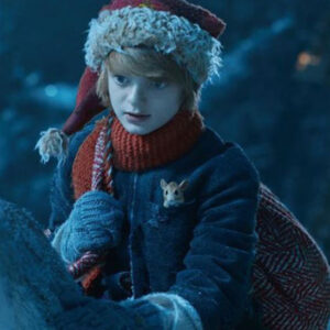 A Boy Called Christmas Nikolas Blue Wool Coat