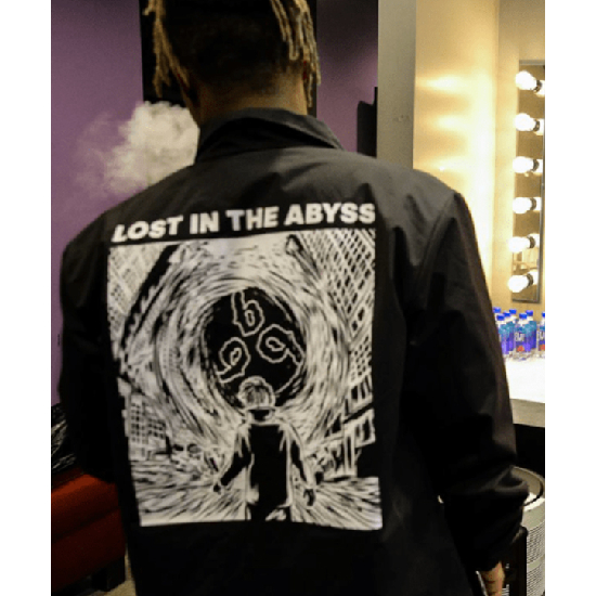 American Rapper Juice WRLD Lost In The Abyss Black jacket