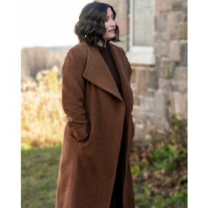 Tv Series The Way Home 2023 Chyler Leigh Brown Trench Coat
