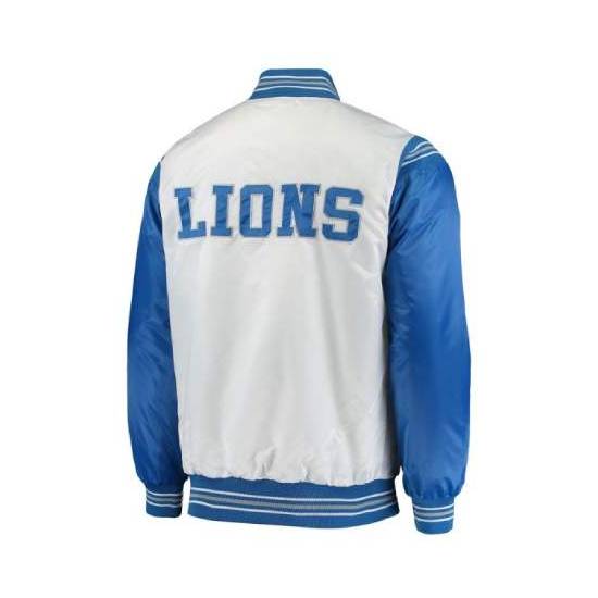 Men’s Detroit Lions Starter Historic Logo Renegade Full-Snap Jacket