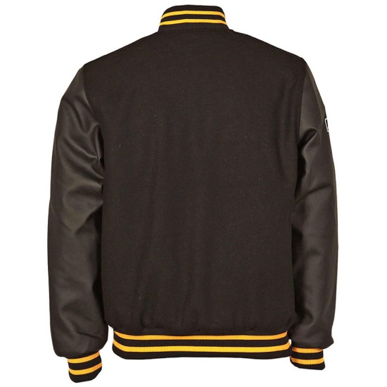 Men’s Pittsburgh Pirates Varsity Black Letterman Jacket