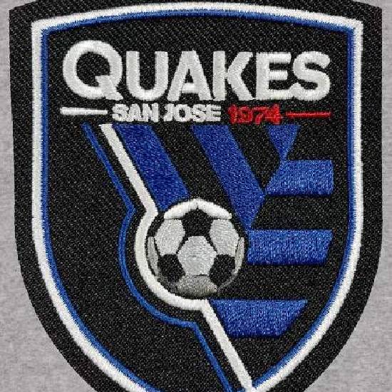 San Jose Earthquakes Gray and Black Jacket