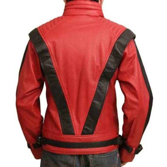 Sean Daniel O’Malley Leather Red Jacket