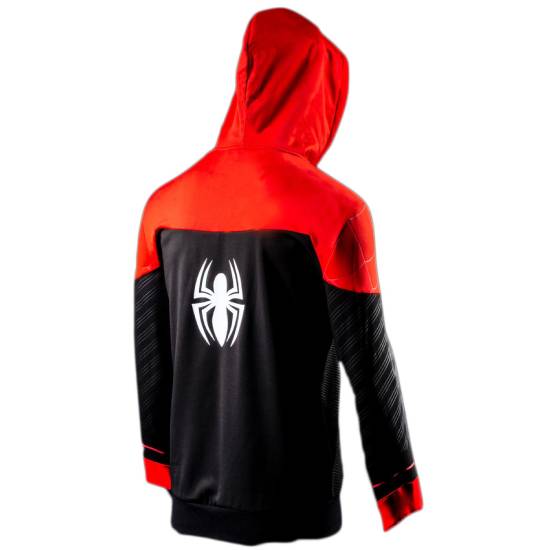 Spider-Man Far from Home Red And Black Hooded Jacket
