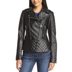Bad Judge S01 Kate Walsh Black Quilted Leather Jacket