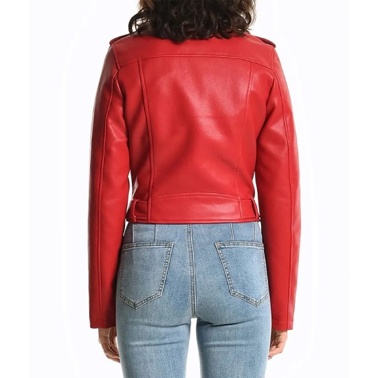 Becky G New York City Leather Jacket