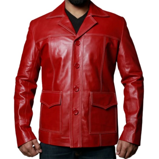 Choose Love 2 Avan Jogia Red Leather Jacket