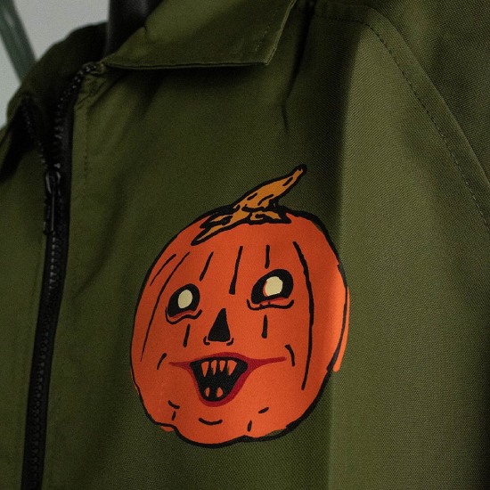 Halloween Canvas Carving Society Jacket