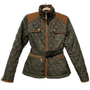 Shameless S06 Jenica Bergere Brown Quilted Jacket
