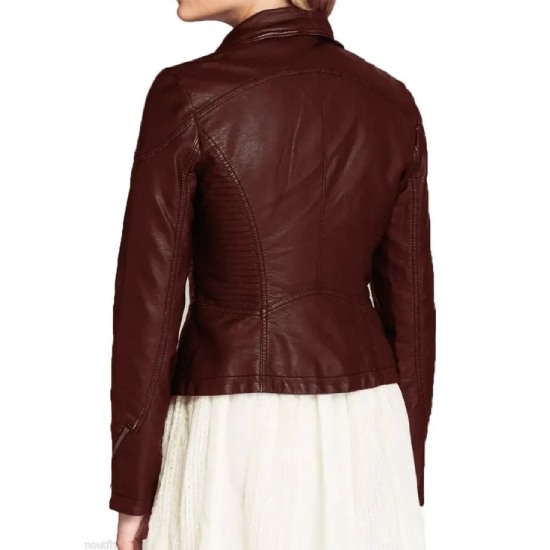 The Vampire Diaries S06 Liv Parker Leather Jacket