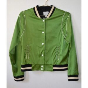 iCarly S05 Jennette McCurdy Green Satin Jacket