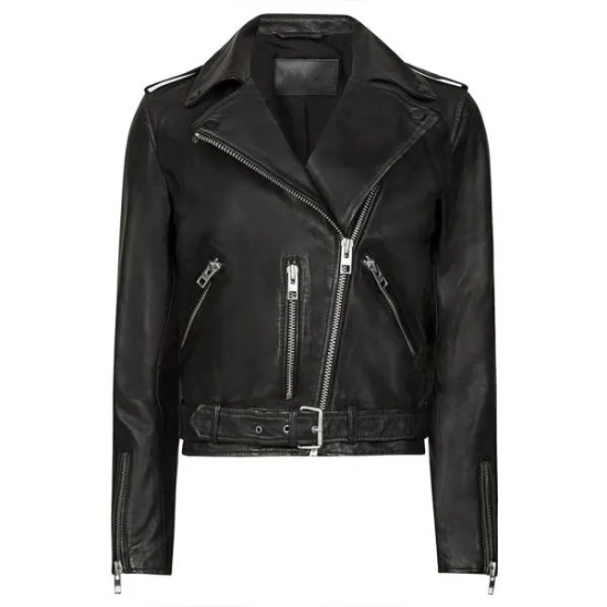 Black Krista Warner The Lincoln Lawyer S02 Leather Jacket