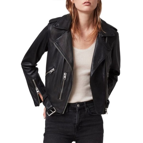 The Lincoln Lawyer S02 Krista Warner Black Leather Jacket