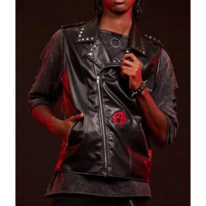 Across the Spider-Verse Spider-Punk Leather Vest