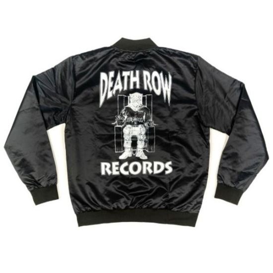 Death Row Records Black Bomber Jacket
