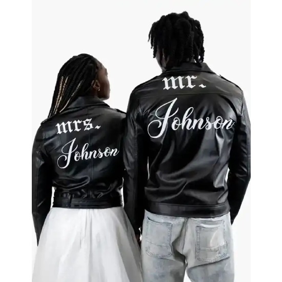 Valentine’s MR And MRS Couple Leather Jacket